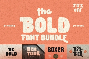 The Bold Bundle Font Download