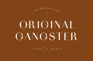 Original Gangster Font Download