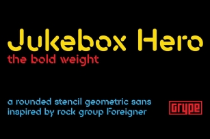 Jukebox Hero Bold Font Download