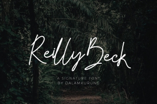 Reilly Beck Font Download