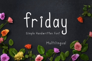 friday Font Download