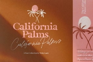 California Palms  Graphics Font Download