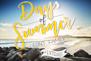Days of Summer Family Font Download