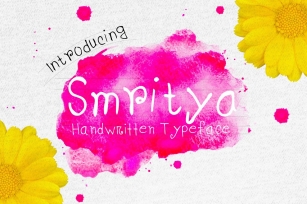 Smritya Handwritten Typeface Font Download