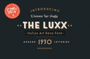The Luxx 4 Font Download