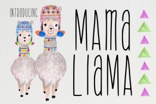 Mama Llama Font Download