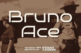 Bruno Ace Pro Font Download
