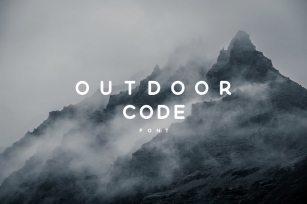 Outdoor Code Font Download