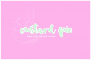 Custard Pie Font Download