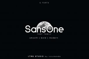 SansOne Family Font Download