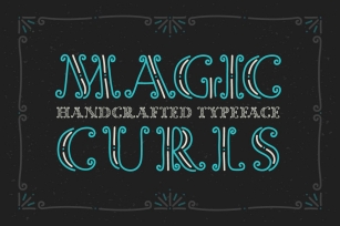 Magic Curls font Font Download