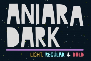 Aniara Dark Font Download