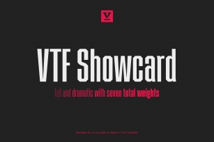 VTF Showcard Font Download
