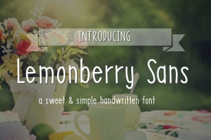 Lemonberry Sans- Handwritten Font Download