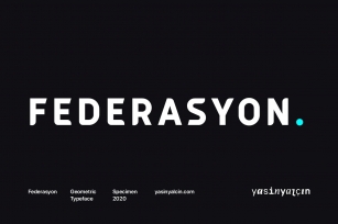 Federasyon Type Family Font Download
