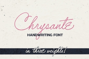 Chrysante Font Download