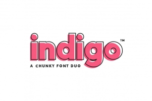 Indigo Sans Serif (Font Duo) Font Download