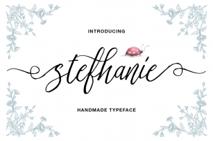 Stefhanie Typeface Font Download