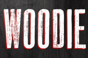 WOODIE Font Download