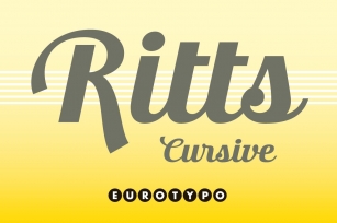 Ritts Cursive Font Download