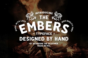 Embers Font Download