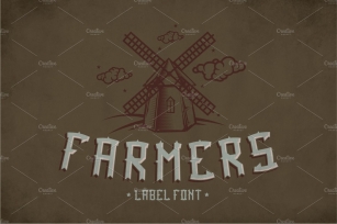 Farmers Vintage Label Typeface Font Download