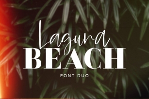 Laguna Beach Duo Font Download