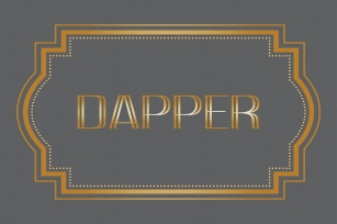 Dapper OTF Font Download