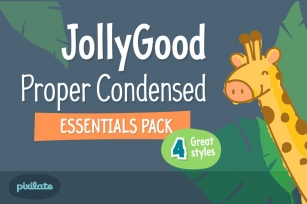 JollyGood Proper Condensed-Essential Font Download