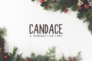 Candace A Handwritten + Bonus Font Download
