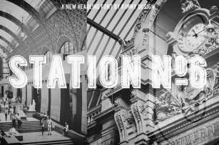 Station No.6 Font Download