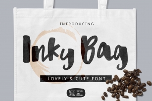 Inky Bag Brush Font Download