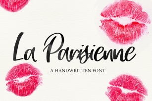 La Parisienne Brush Script Font Download