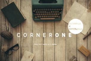 CornerOne Font Download
