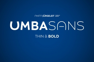UMBA SANS Thin Font Download
