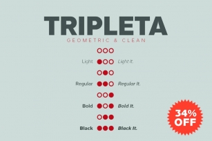 Tripleta Grotesk -8 fonts- Font Download