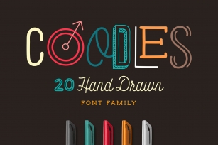 Coodles Hand Drawn Family Font Download