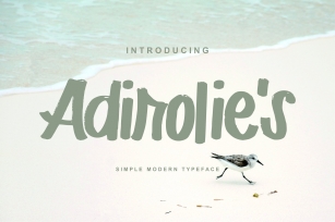 Adirolie's Font Download