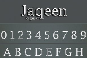 Jaqeen Regular  Italic Font Download