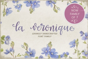 La Veronique Family Font Download