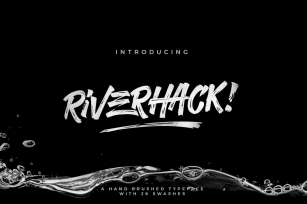 Riverhack Brush Font Download