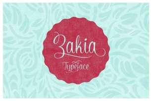 Zakia Typeface Font Download