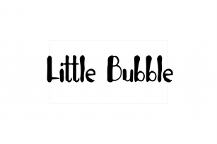 Little Bubble Font Download