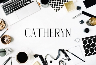 Catheryn Serif 4 Family Pack Font Download