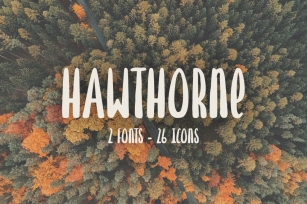 Hawthorne Hand Drawn Font Download
