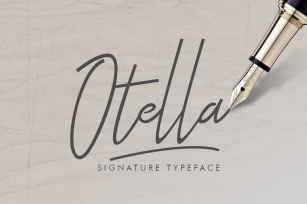 Otella Signature Font Download