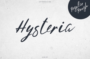Hysteria Script Font Download
