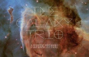 Galaxy Trio Font Download