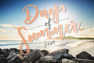 Days of Summer Script Font Download