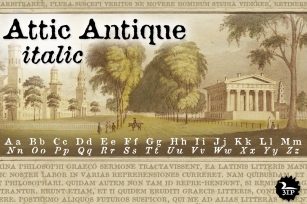 Attic Antique (family) Font Download